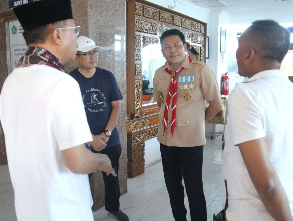 Bupati Sidak IGD RSUD N.T Notopuro Pasca Banjir Kemarin Sore
