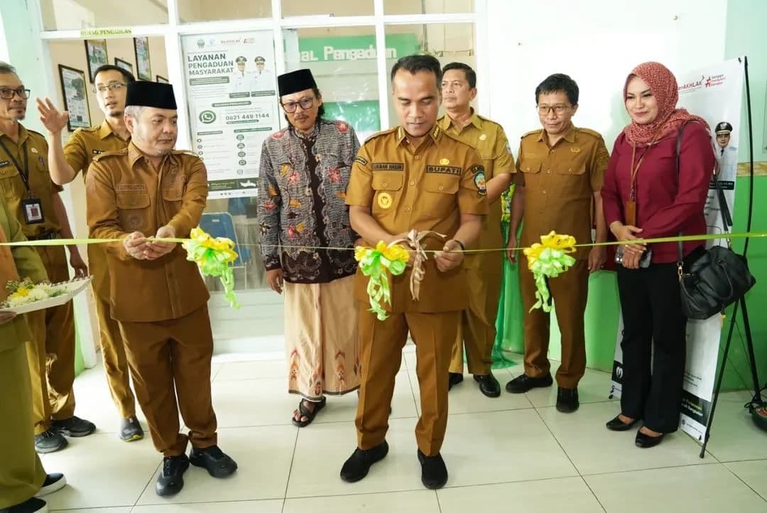 Bupati dan Wabup Bangkalan Resmikan Kanal Pengaduan Masyarakat Dinas Kesehatan