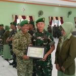 Tradisi Penerimaan, Sertijab Danramil, dan Pelepasan Purnawira Kodim 0829/Bangkalan penuh nuansa kebersamaan
