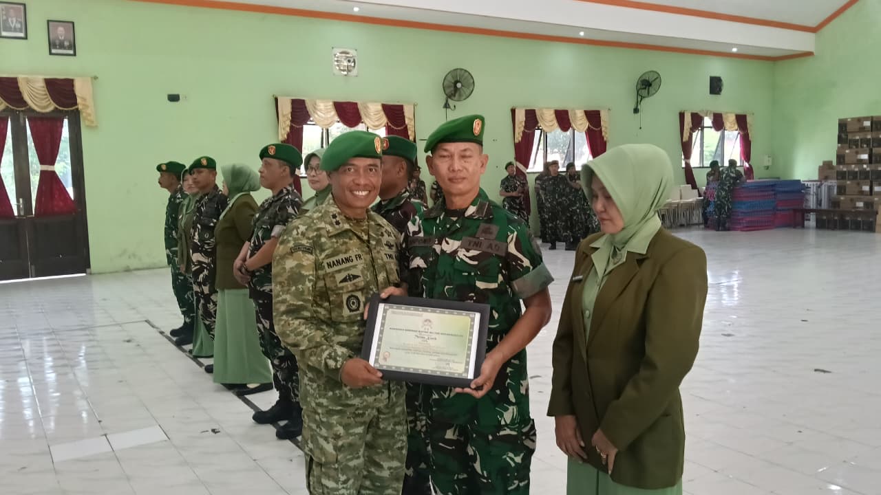 Tradisi Penerimaan, Sertijab Danramil, dan Pelepasan Purnawira Kodim 0829/Bangkalan penuh nuansa kebersamaan
