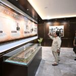 Kawah Candra di muka Pemimpin Presiden Prabowo Resmikan Museum dan Perpustakaan Seskoad