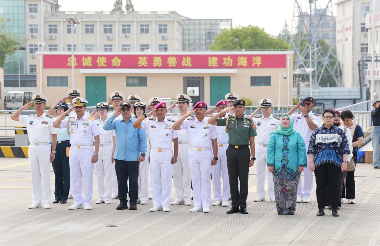 KRI Bima Suci Lanjutkan Misi Diplomasi Duta Bangsa Menuju Busan Korea Selatan