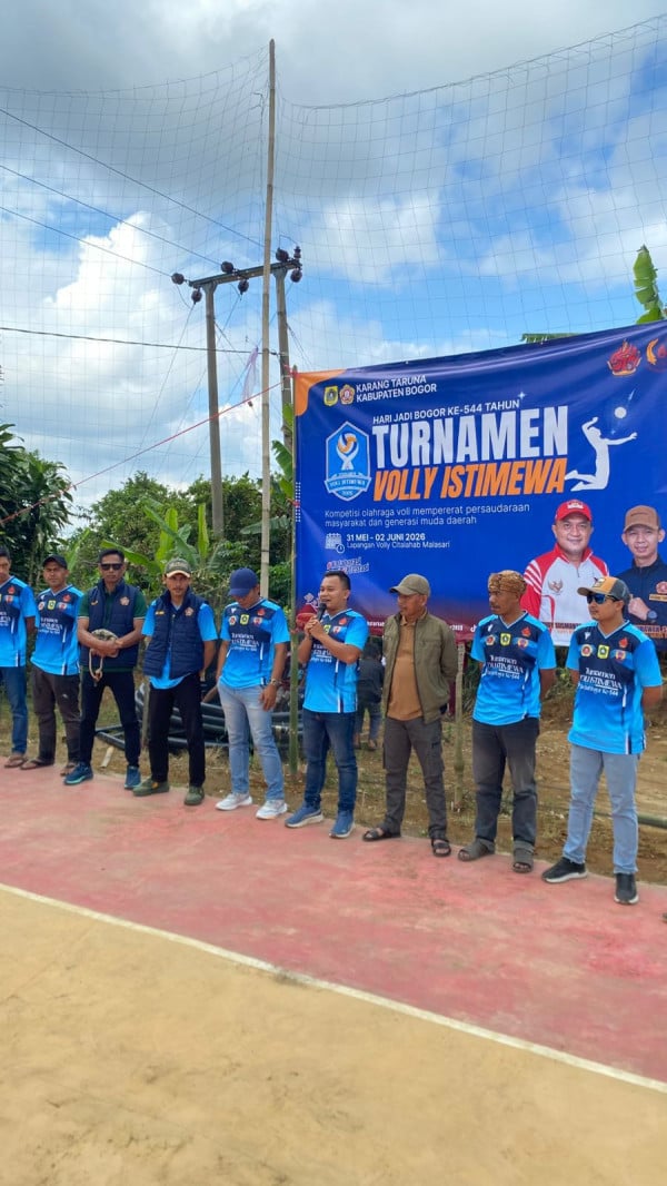Peringati HJB ke-544, Karang Taruna Gelar Turnamen Voli Istimewa 2026 di Desa Malasari