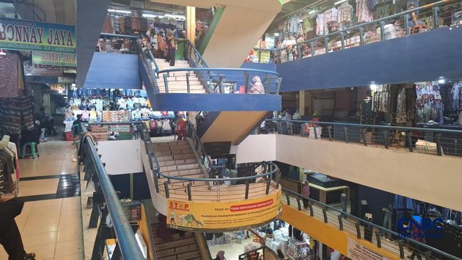 Pedagang Pasar Cipulir, Jakarta Selatan makin resahkarena pembeli semakin berkurang