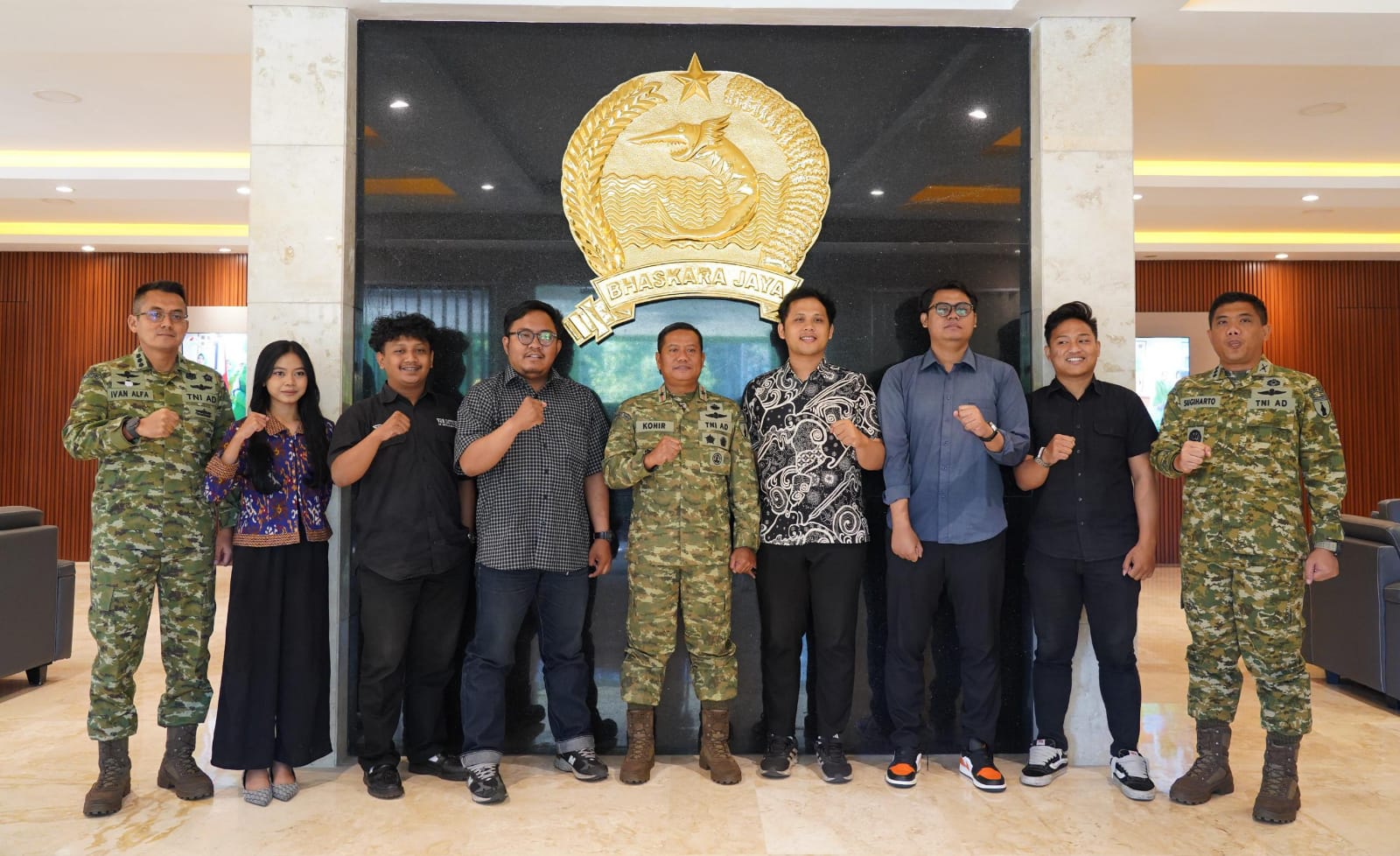 Danrem Terima Audiensi GMNI, Perkuat Wawasan Kebangsaan dan Sinergi Mahasiswa untuk Indonesia Maju