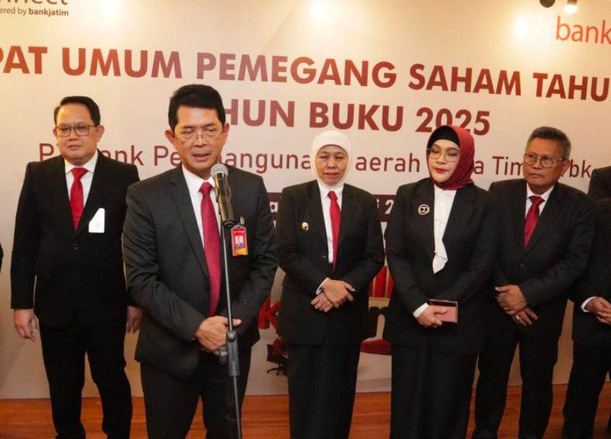 Dividen Bank Jatim Tembus Rp 850 M, Kinerja Melejit
