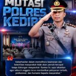 Kapolda Jatim Rotasi Besar-besaran di Polres Kediri, Ini Pesan Tegas Kapolres