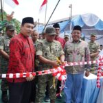 Danrem Resmikan Jembatan Perintis Garuda Merah Putih, Akses Dua Desa di Ambuten Sumenep Terbuka