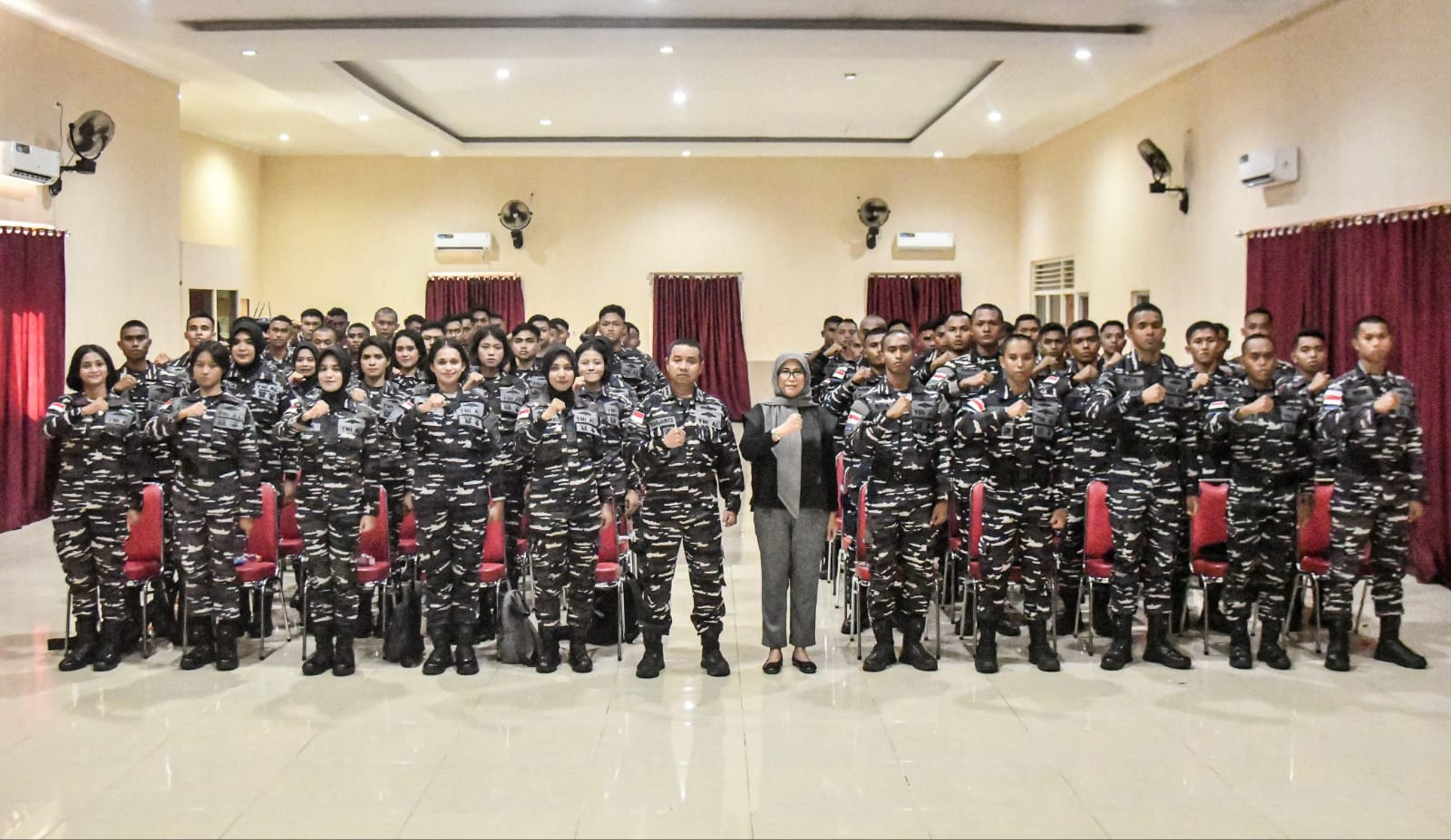 Tingkatkan Disiplin dan Sadar Hukum, Personel Kodaeral lX lkuti Penyuluhan Hukum
