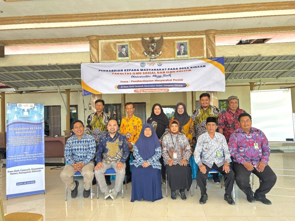 Akademisi FISIP UHT Bahas Strategi Penguatan Koperasi Desa Merah Putih di Sedati
