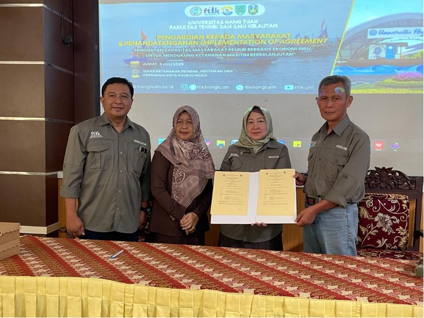 FTIK Universitas Hang Tuah Perkuat Kapasitas Nelayan Probolinggo melalui Kolaborasi Multidisiplin Berbasis Ekonomi Biru