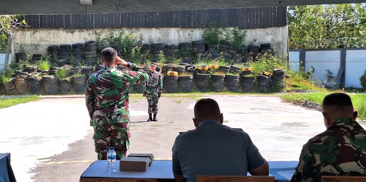 Empat Perwira Ikuti Seleksi Komandan Upacara HUT ke-81 Kemerdekaan RI di Papua Selatan