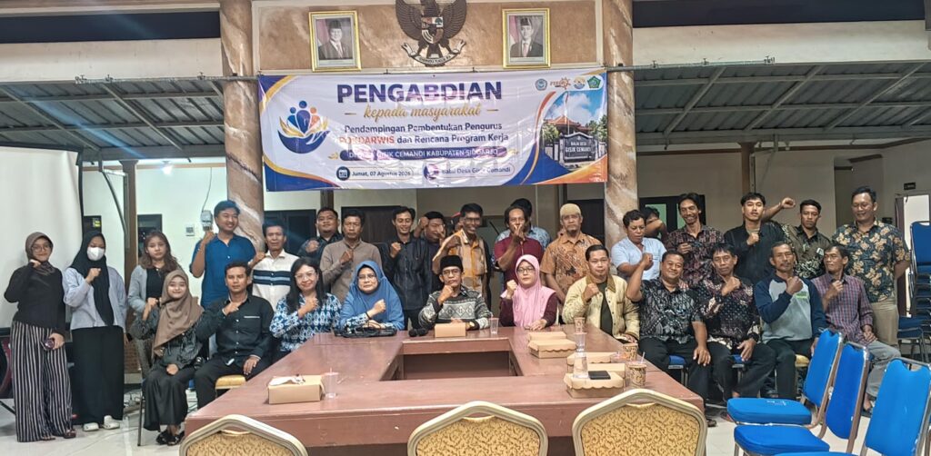 FISIP UHT Dampingi Pembentukan Pokdarwis Gisik Cemandi, Susun Program Desa Wisata hingga 2030