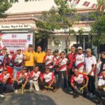 Semarak Olahraga Bersama Polrestabes Surabaya dan Masyarakat, Meriahkan HUT ke-81 Kemerdekaan RI
