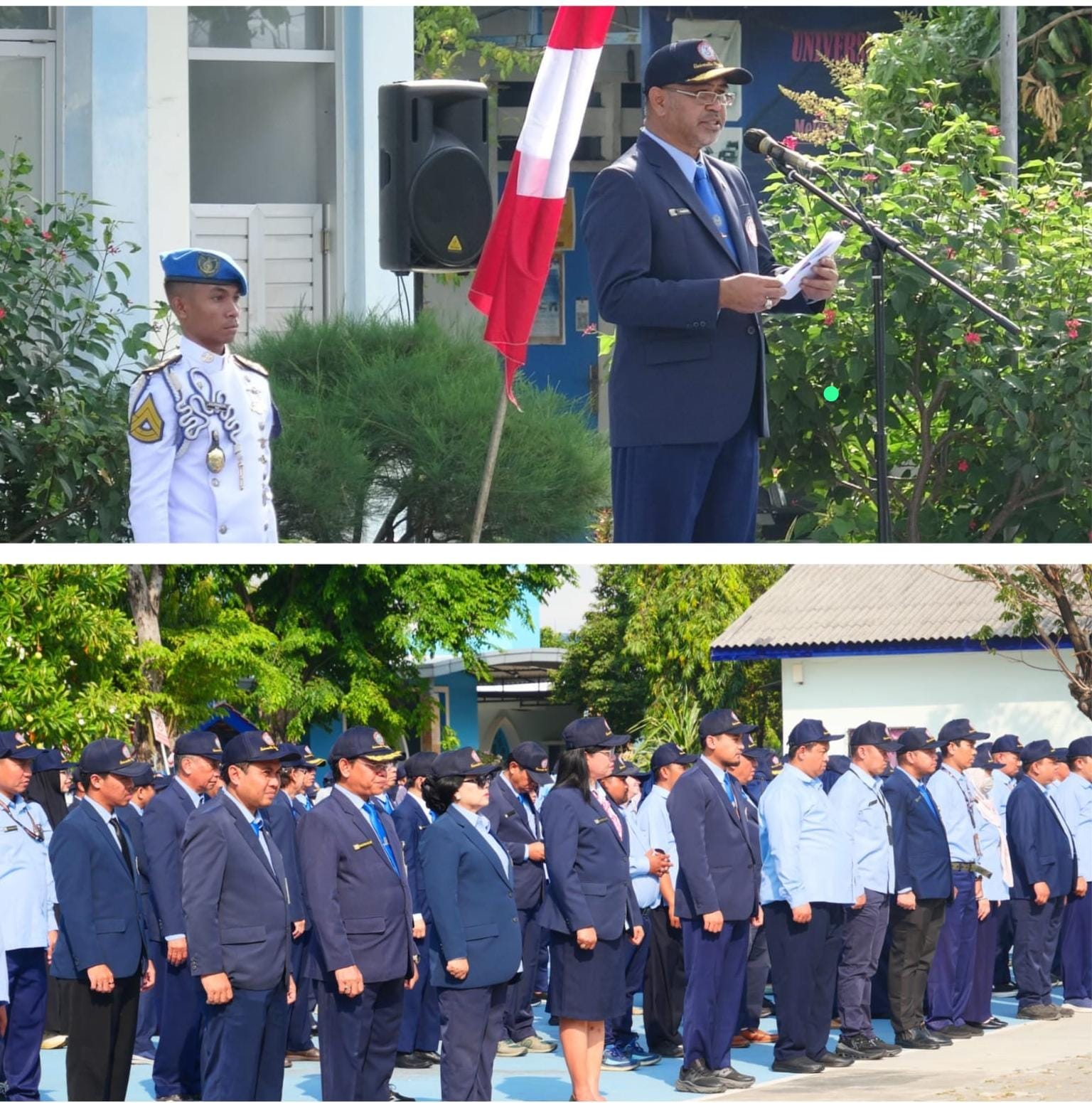 UHT Peringati HUT ke-81 RI, Rektor Tekankan Patriotisme Generasi Muda melalui Ilmu dan Pengabdian