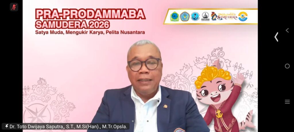 Pra-Prodamaba 2026 UHT Dibuka Daring, Mahasiswa Baru Diajak Berani Bermimpi dan Jaga Nama Baik Almamater