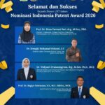 Empat Inovasi Dosen UHT Masuk Nominasi Indonesia Patent Awards 2026