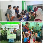 BERBAGI PEDULI: 720 WARGA SENCAKI SIMOLAWANG IKUTI BAKSOS DJARUM FOUNDATION DAN YBSI KE 95 DI PONPES NURUL HUDA SURABAYA